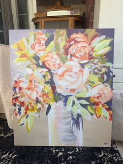 36x42 Floral Wall Art by Oliver Gal