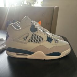 military blue jordan 4s