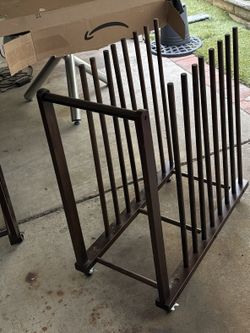 3.  Fine art trolly  organizers