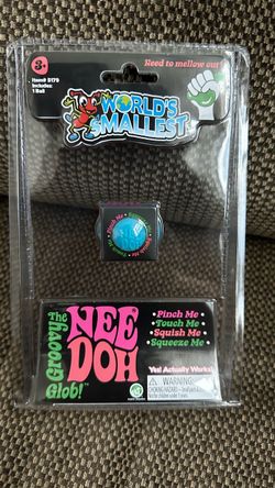 WORLD'S SMALLEST THE GROOVY GLOB NEEDOH STRESS BALL