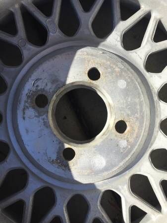BBS 4x100 15x7 Basketweave Wheels