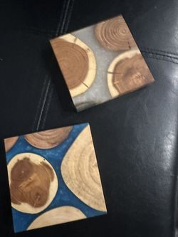 Custom Epoxy Resign Coasters 