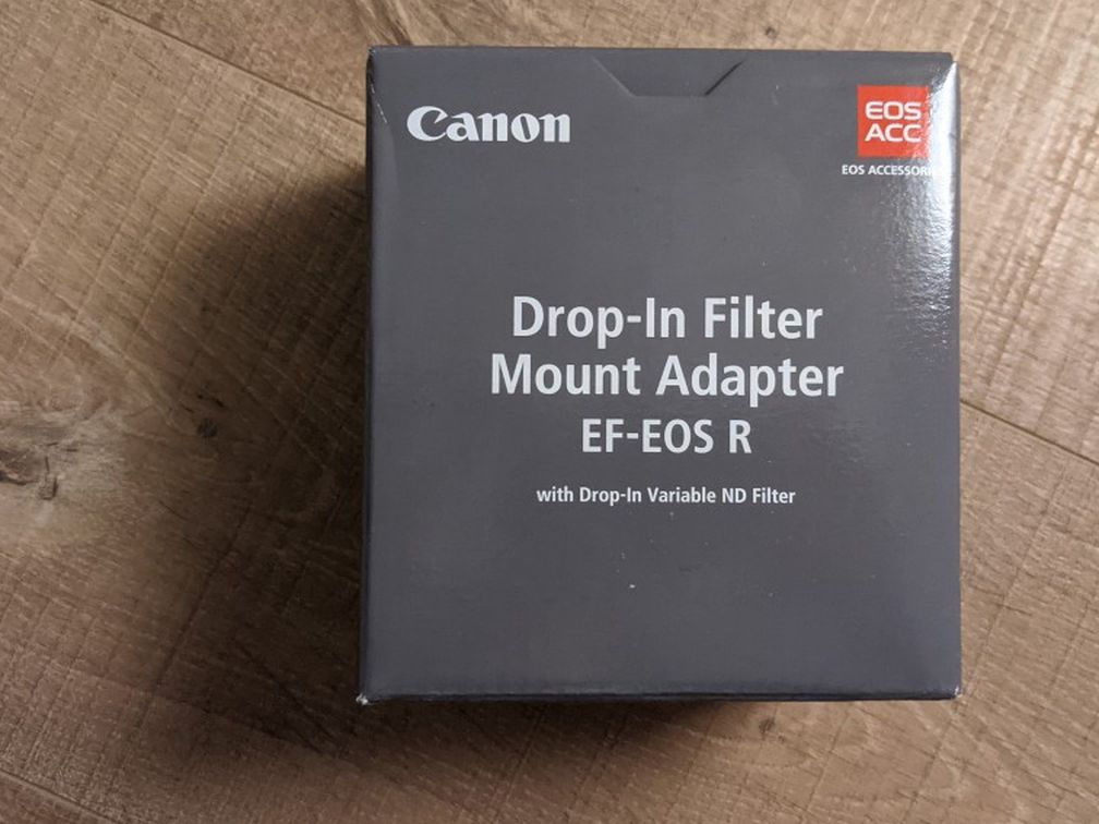 Canon Drop-In Filter Mount Adapter EF-EOS R With Variable ND