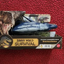 Mattel Jurassic World Wild Roar Brachauchenius Dinosaur Toy