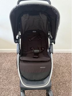 Grey Chicco stroller