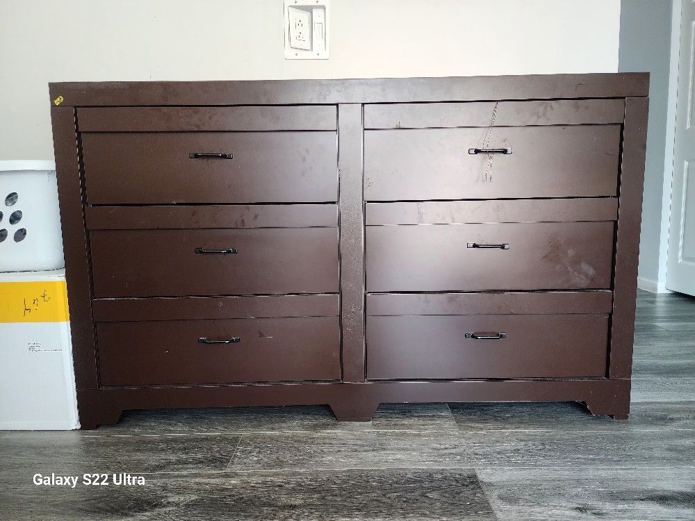 Brown dresser only