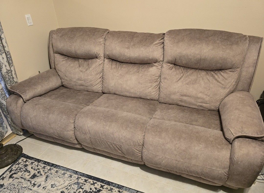 Sofa and Recliner
