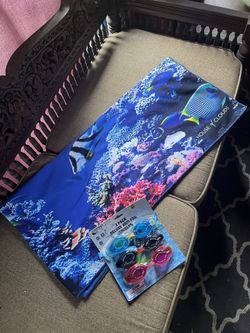 3 Pack Of Swim Goggles And Microfiber Beach Towel