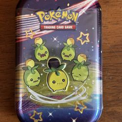 Pokemon Paldean fates Mini Tin (smoliv)