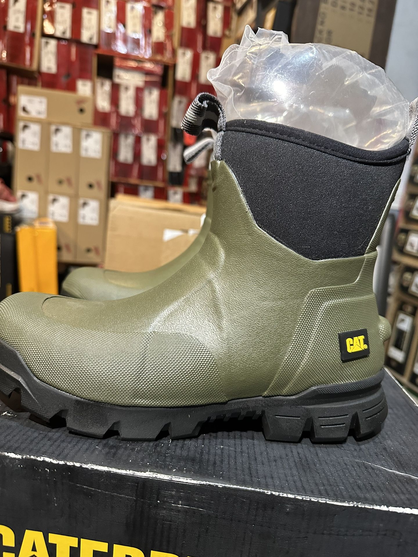 WORK BOOTS 🥾// CATERPILLAR STORMERS 6” Sort Toe // Size Available(7) (8)(9)(11)