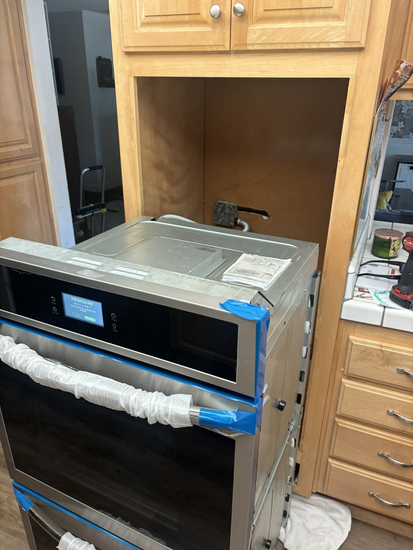 Dryer, Oven, Washer, Fridge