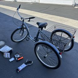 Schwinn Meridian Tricycle Bike Three Wheel Beach Cruiser