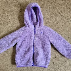 Snozu Toddler Girl Sherpa Jacket 