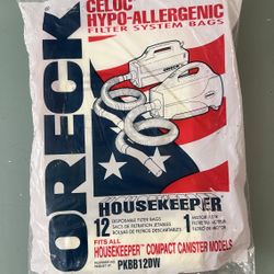 Oreck Handheld (Buster B) Vacuum Bags – 12 Pack