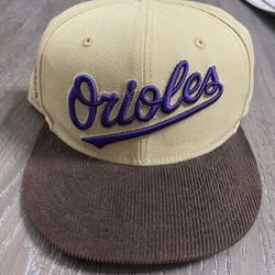 Corduroy Bill Orioles New Era Fitted Cap