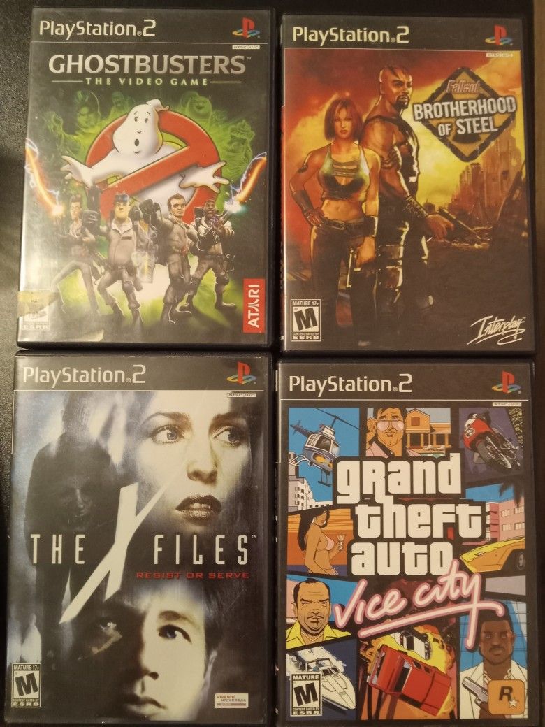 PlayStation 2 W/Games
