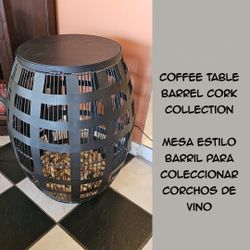 Coffee Table Barrel Cork Collection