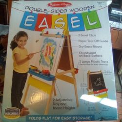 Double Sided Easel No Paper Roll New 