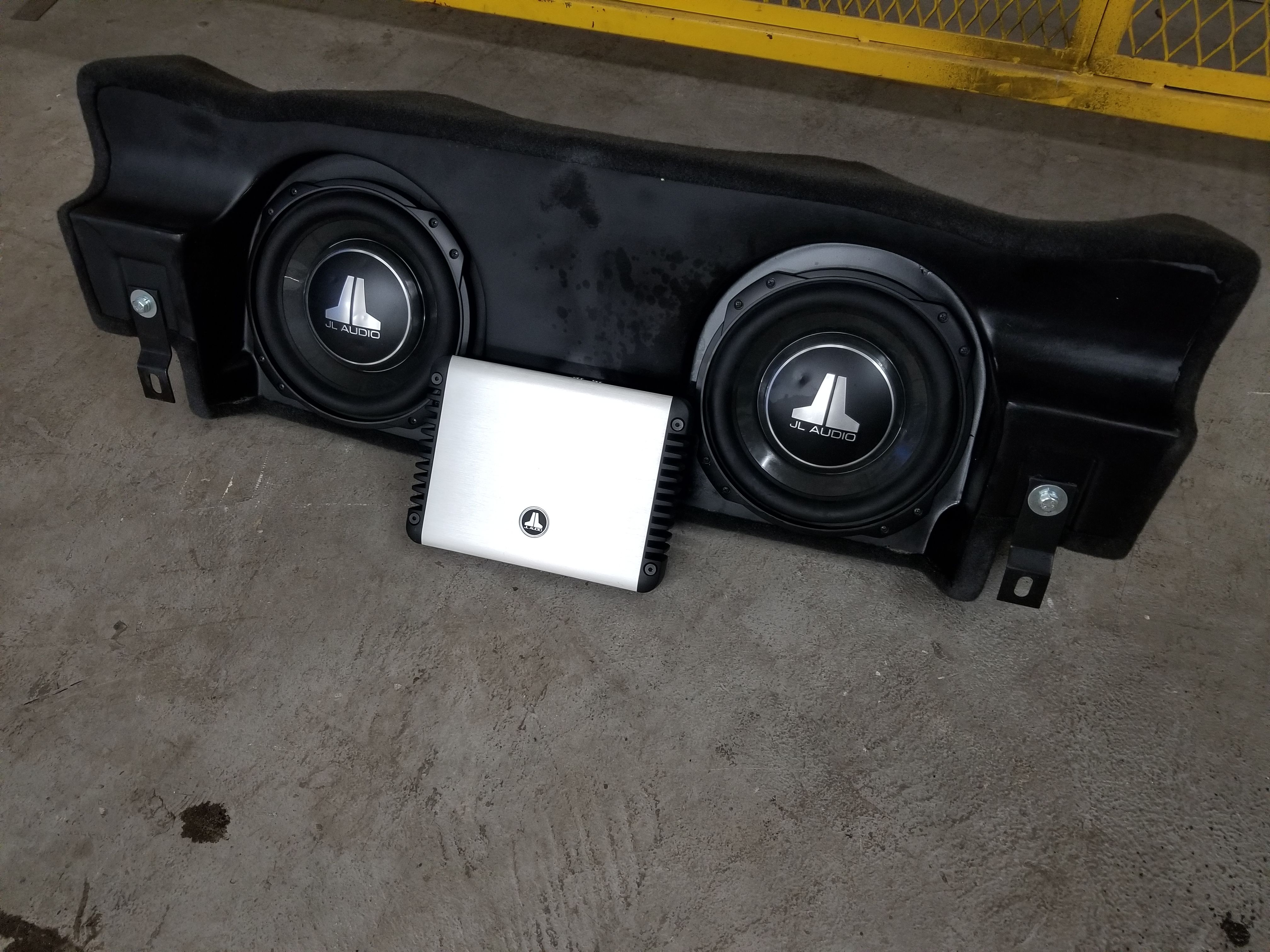 1418 Corvette C7 JL audio sound system subwoofer sub Box for Sale in