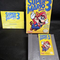 Super Mario Bros. 3  Bros (Nintendo NES, 1988) IN BOX