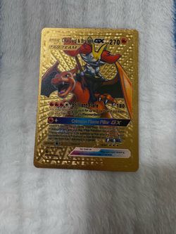 Pokémon CJ Charizar & Braixen GX TAG TEAM 270 HP Brilliant Flare Crimson Flame
