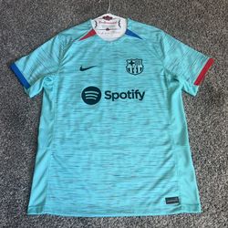 Nike Barcelona Soccer Jersey Large