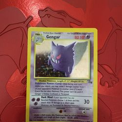 Gengar Holo - Pokemon Card