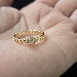 Ring 14k Gold Plated 