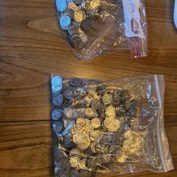 90% Silver Coins. (Quaters And Dimes)