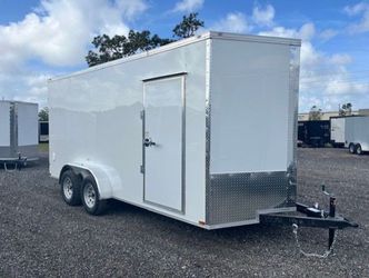 Quality Cargo 7 x 16 Enclosed Trailer 7k