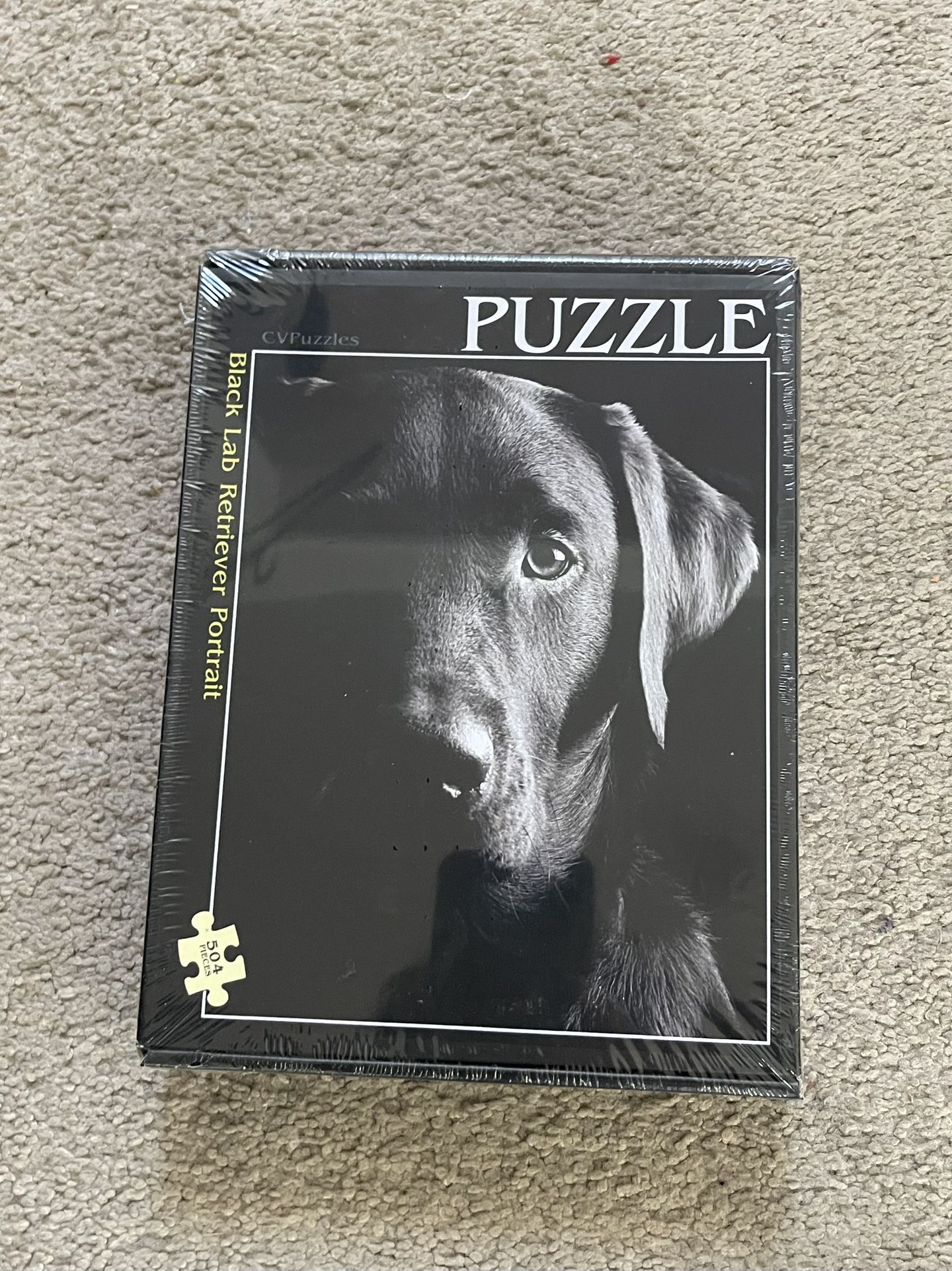 Labrador Puzzle, 504 Pieces, Sealed box