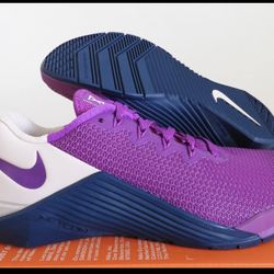 NIB! WMNS NIKE METCON 5 VIVID PURPLE-VIVID PURPLE 