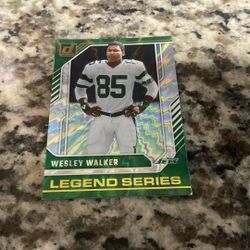 Wesley Walker Football Card