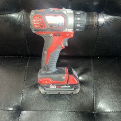 Milwaukee Drill  With Battery. 18 M 