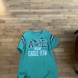 american eagle green vintage shirt size xl 