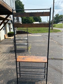 HOOBRO coat rack and shoe rack