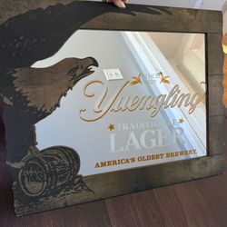 Yuengling Lager Hanging Mirror 