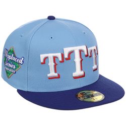 Texas Rangers MLB x John Geiger 'Misplaced Series' 2.0 New Era 59FIFTY – Sizes 7 5/8,…