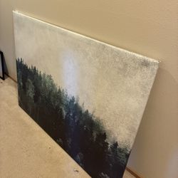 Forest Nature Canvas art (55inch x 39inch) 