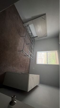 Grey Queen Headboard with 6 drawers dresser