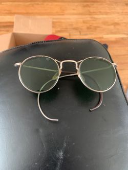 Old school welding glasses