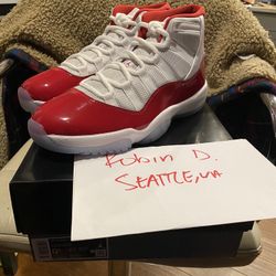 DS Jordan 11 Cherry Size 9.5M 