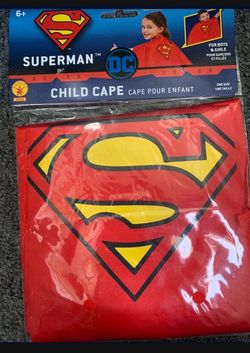DC Superman Child Cape Costume