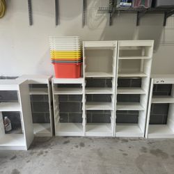 IKEA Trofast + Shelves + Bins | CHEAP!