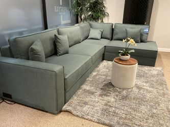 New Convertible sectional sleeper Sofa bed with storage by Coddle