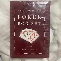 Phil Gordon's 3-Book Poker Box Set (Little Black, Blue, and Green Books) Brand New and Sealed!  Retail $60. Yours for $30.  Pick up available in Arlin