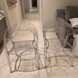 Clear Acrylic Chairs $79