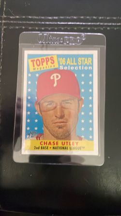 2000 Topps 2006 All-Stars Chase Utley trading card