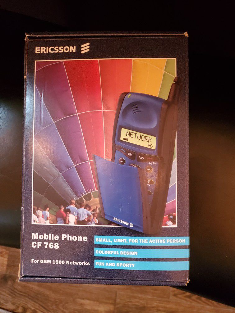 Ericsson CF 768 Mobile Phone MINT