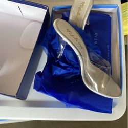 Brand New Clear Pump Heels 
